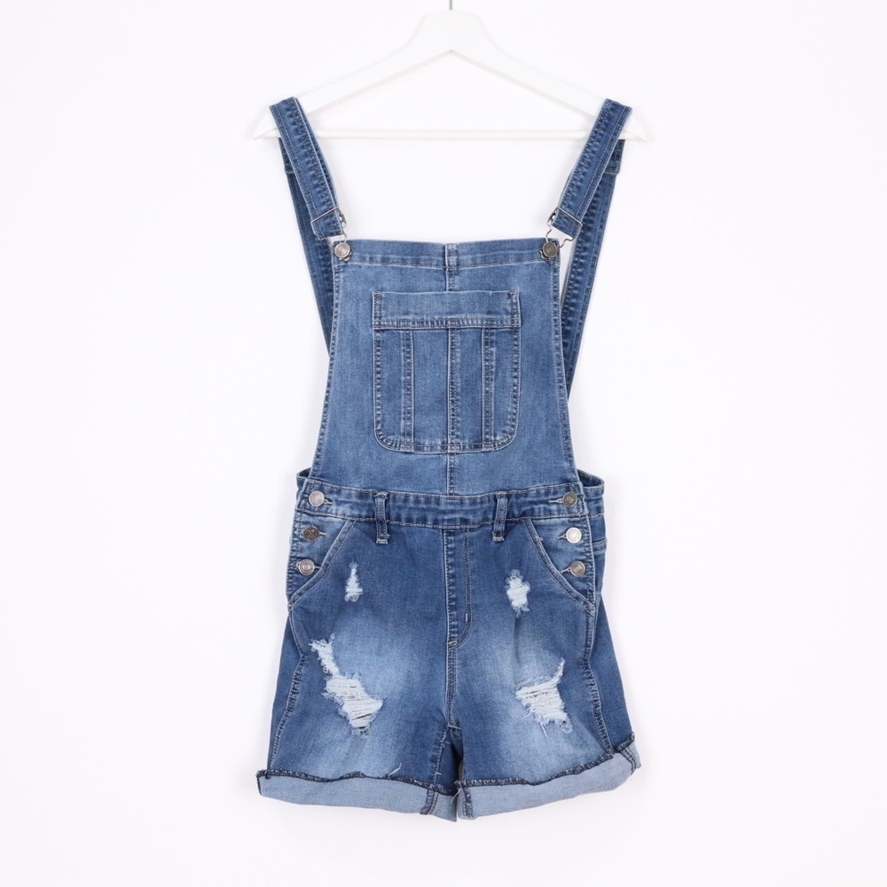 Kancan Distressed Overalls